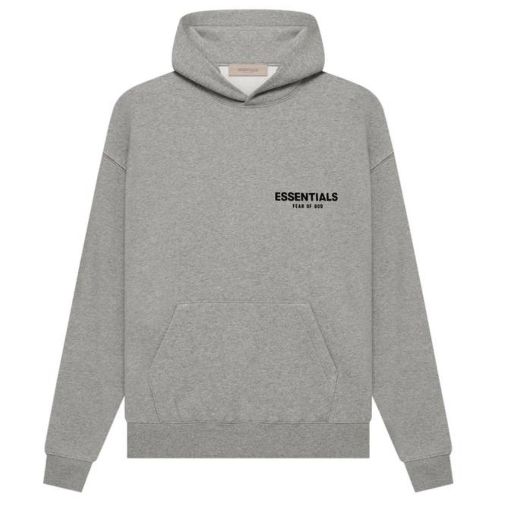 Fear Of God Essentials Dark Oatmeal Hoodie, XS, NEW